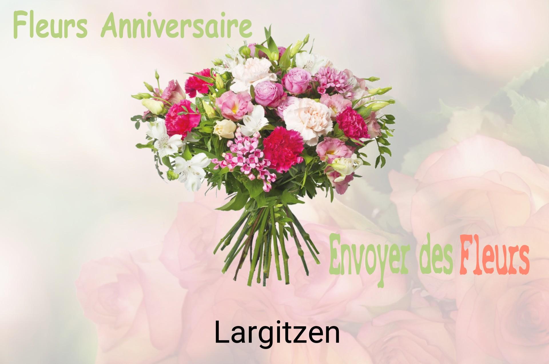 Bouquet de fleurs d’anniversaire livré à Largitzen